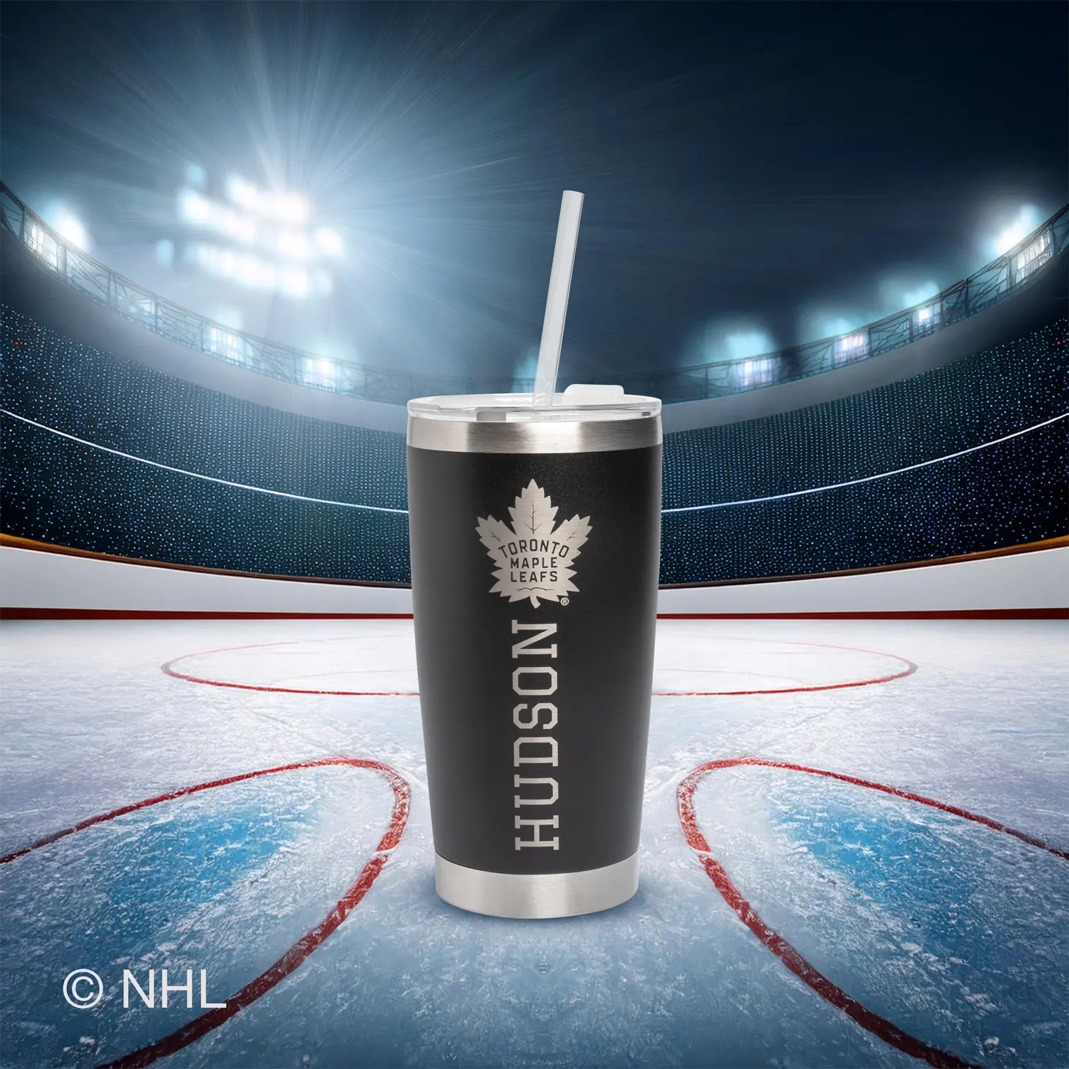 20oz. NHL Stainless Steel Tumbler - Image 12