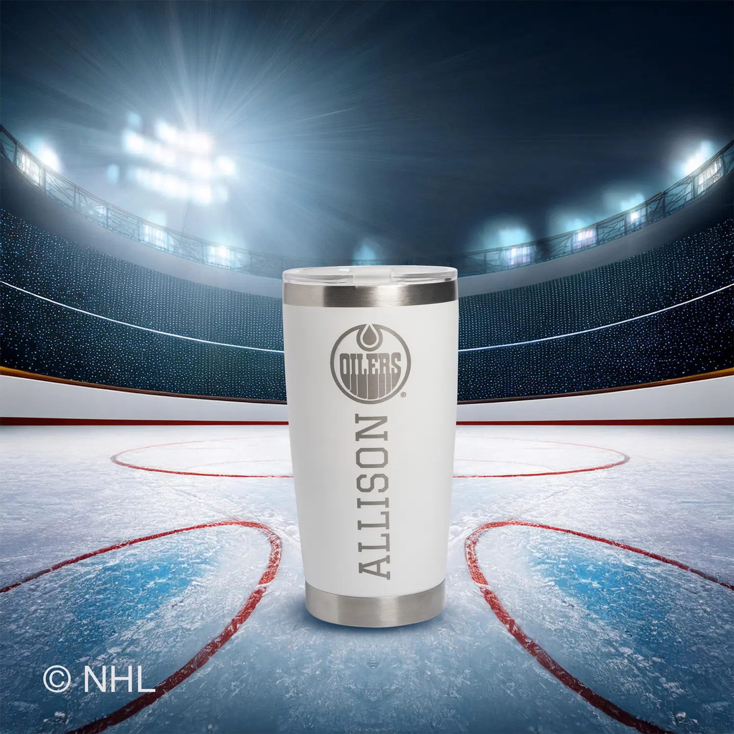 20oz. NHL Stainless Steel Tumbler - Image 17