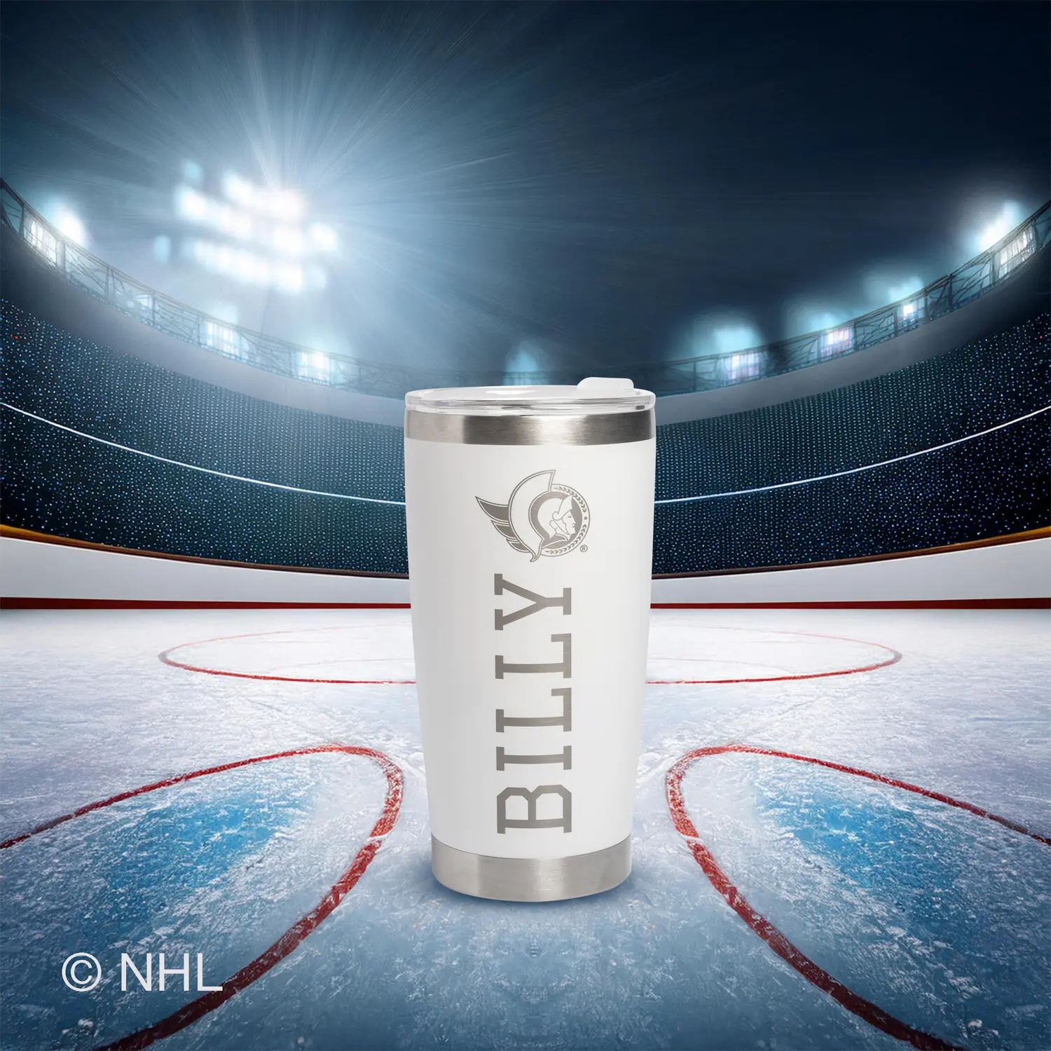 20oz. NHL Stainless Steel Tumbler - Image 20