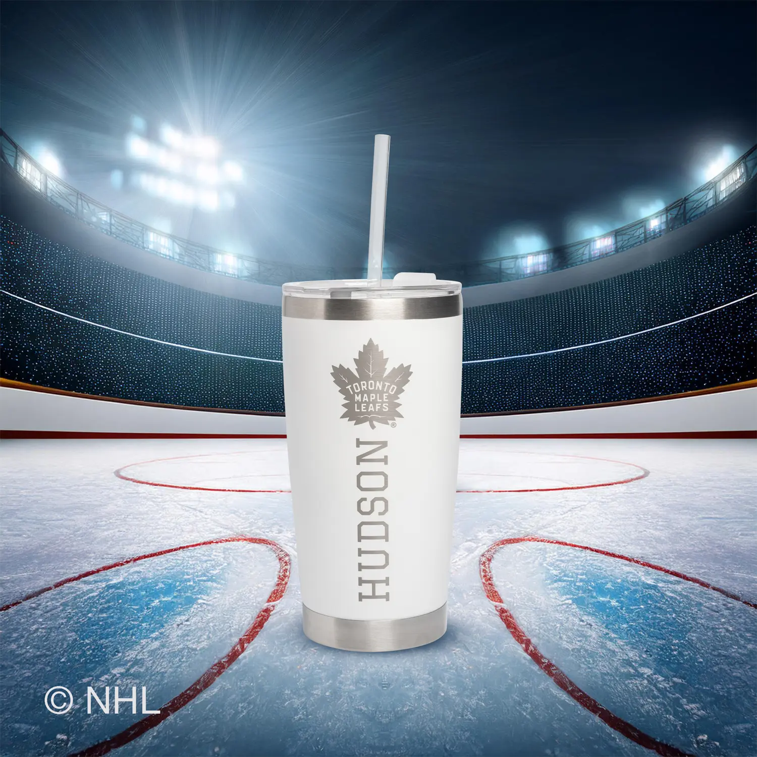 20oz. NHL Stainless Steel Tumbler - Image 21