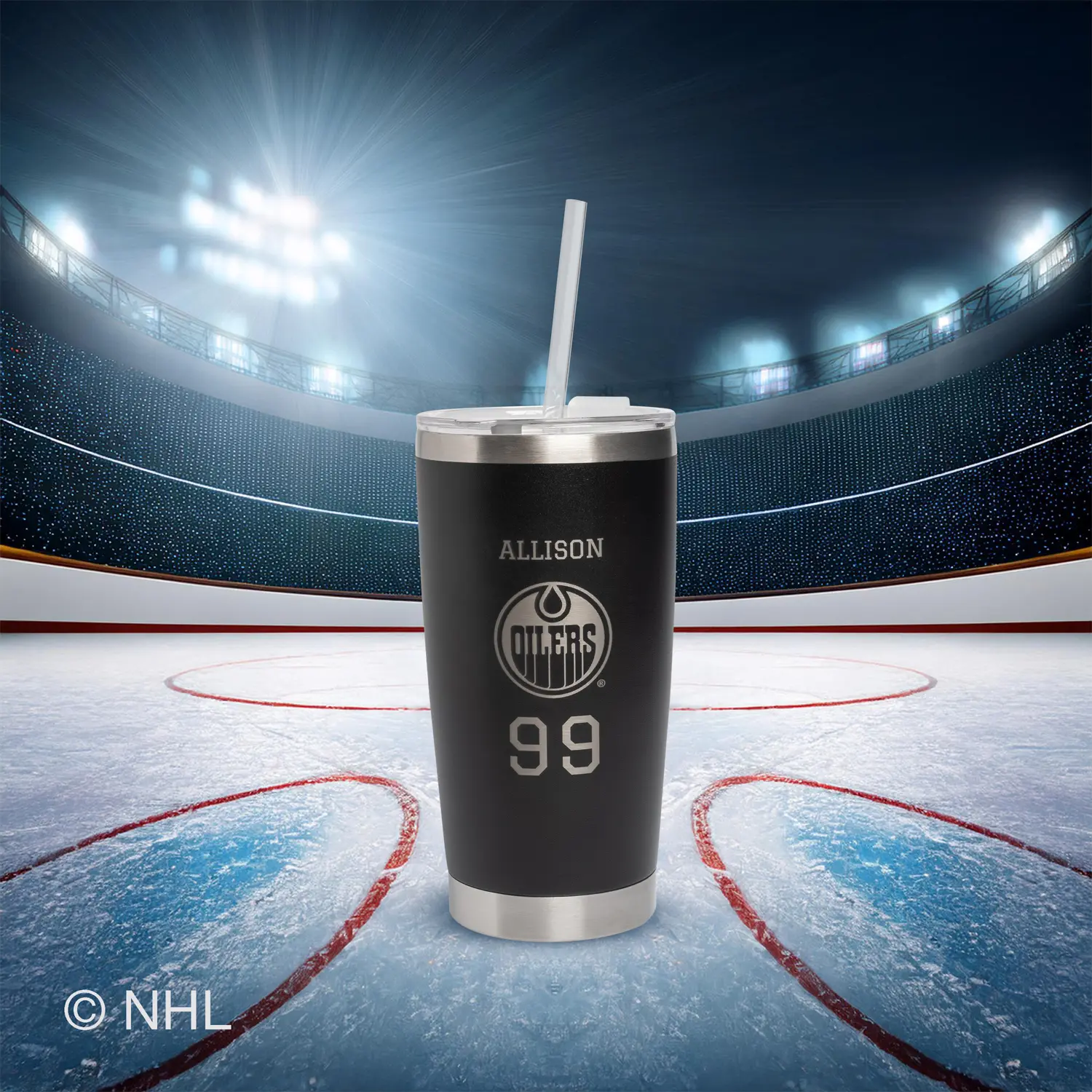 20oz. NHL Stainless Steel Tumbler - Image 25