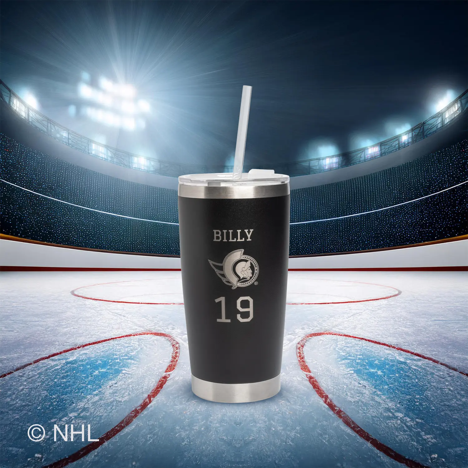 20oz. NHL Stainless Steel Tumbler - Image 27