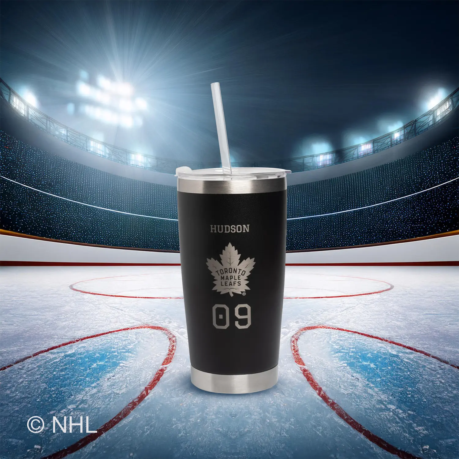 20oz. NHL Stainless Steel Tumbler - Image 28