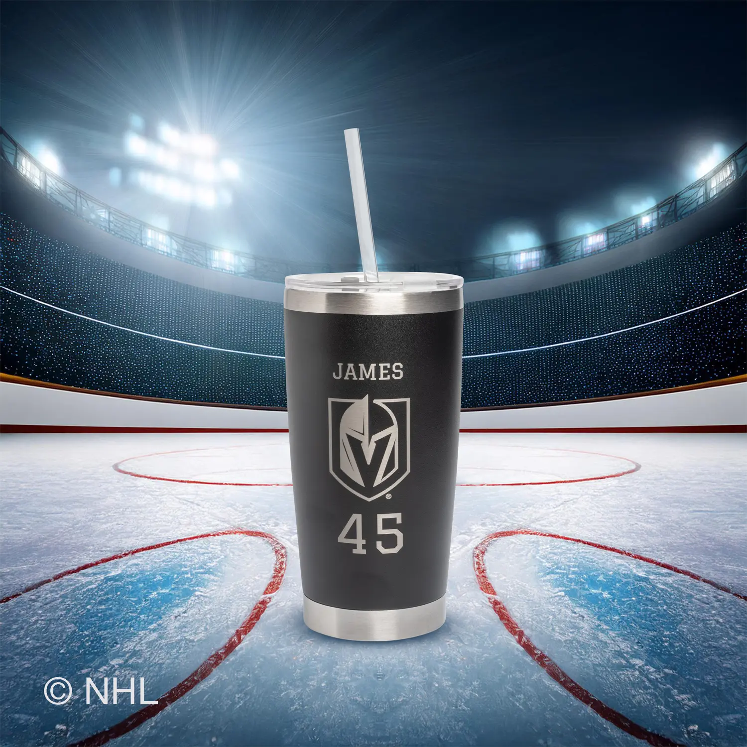 20oz. NHL Stainless Steel Tumbler - Image 30