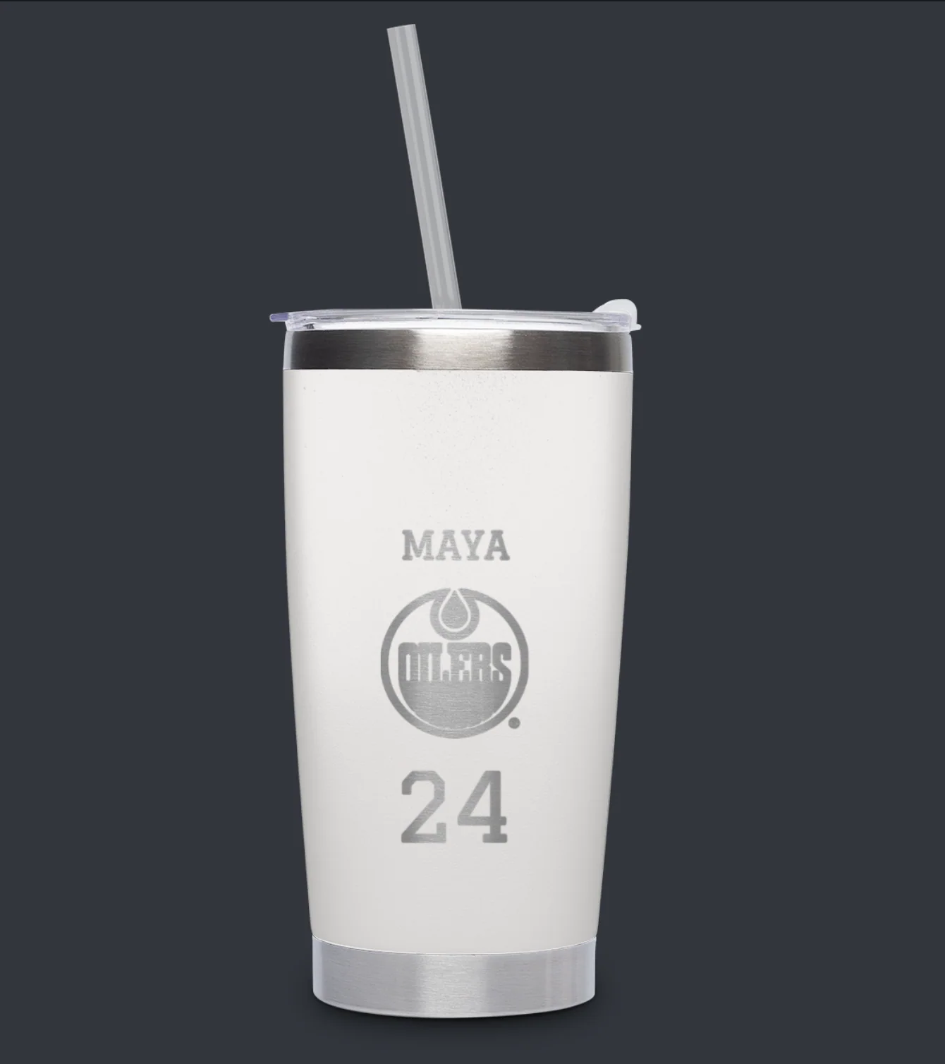 20oz. NHL Stainless Steel Tumbler - Image 7