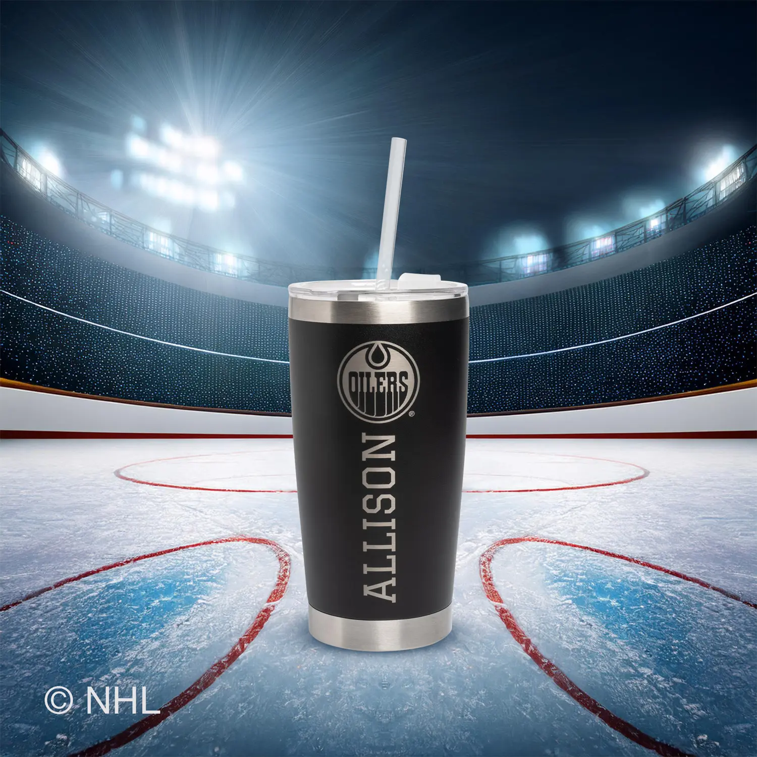 20oz. NHL Stainless Steel Tumbler - Image 9