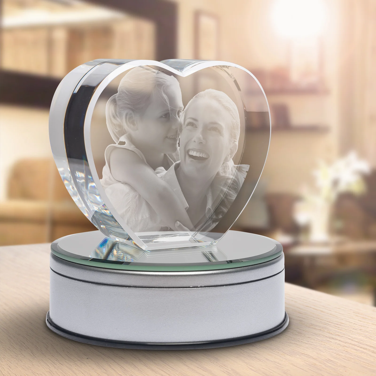 Personalized 3D Crystal Heart ❤️ - Image 10