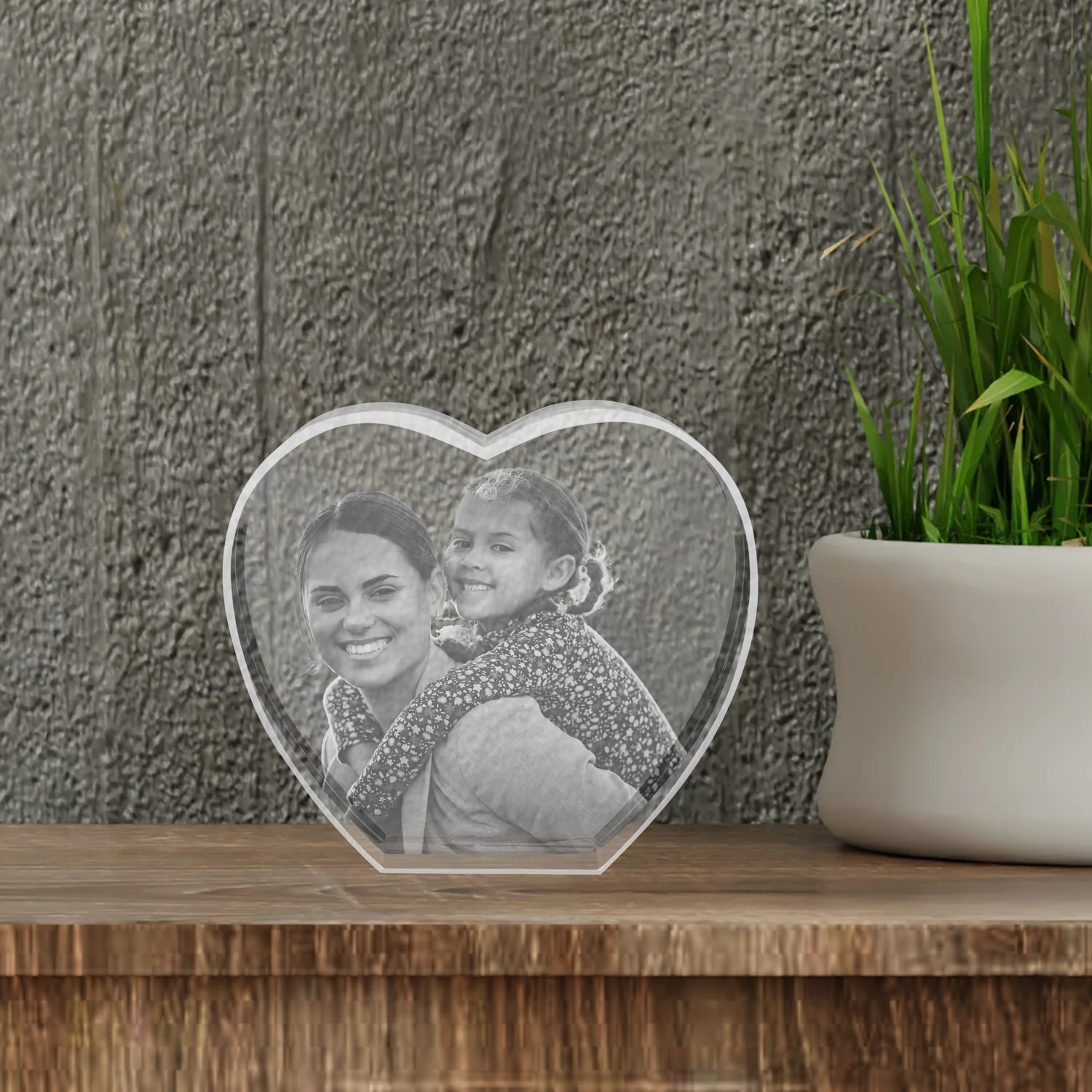 Personalized 3D Crystal Heart ❤️ - Image 8