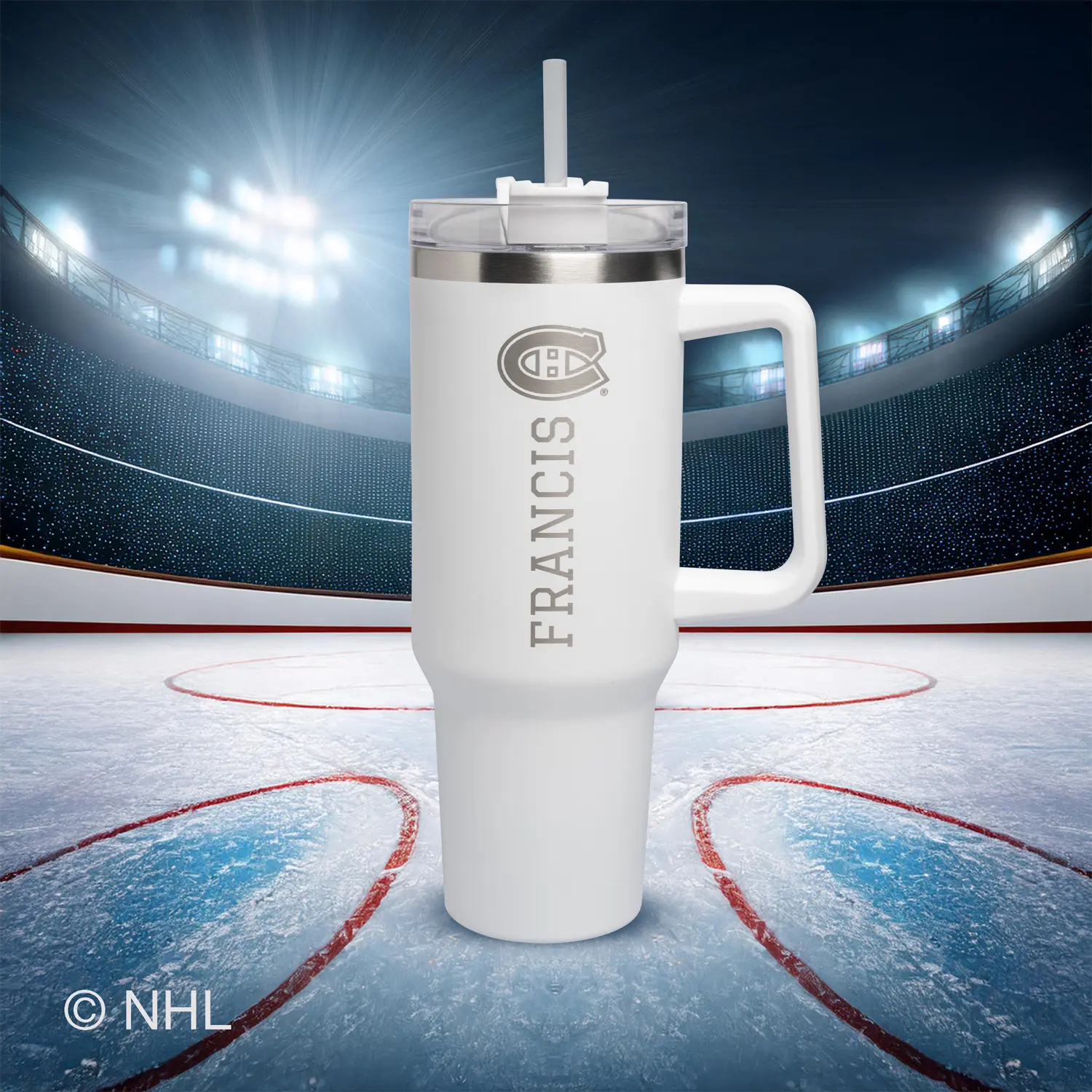40oz.  NHL Stainless Steel Tumbler - Image 17