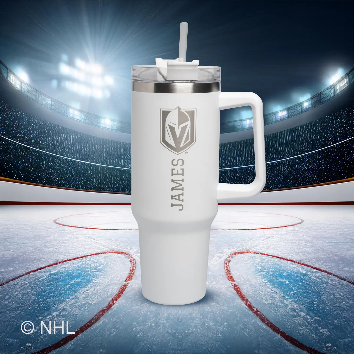 40oz.  NHL Stainless Steel Tumbler - Image 21