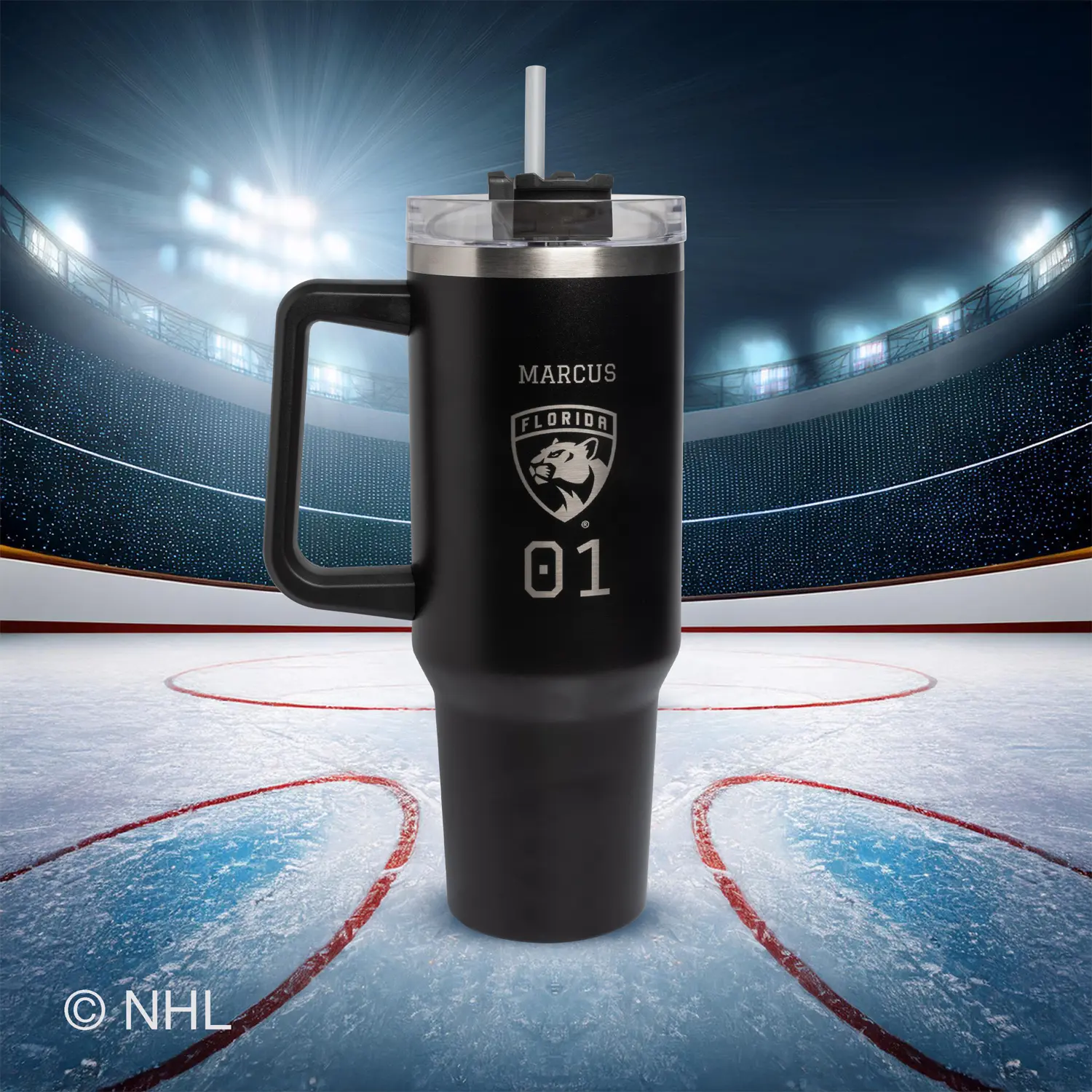 40oz.  NHL Stainless Steel Tumbler - Image 23
