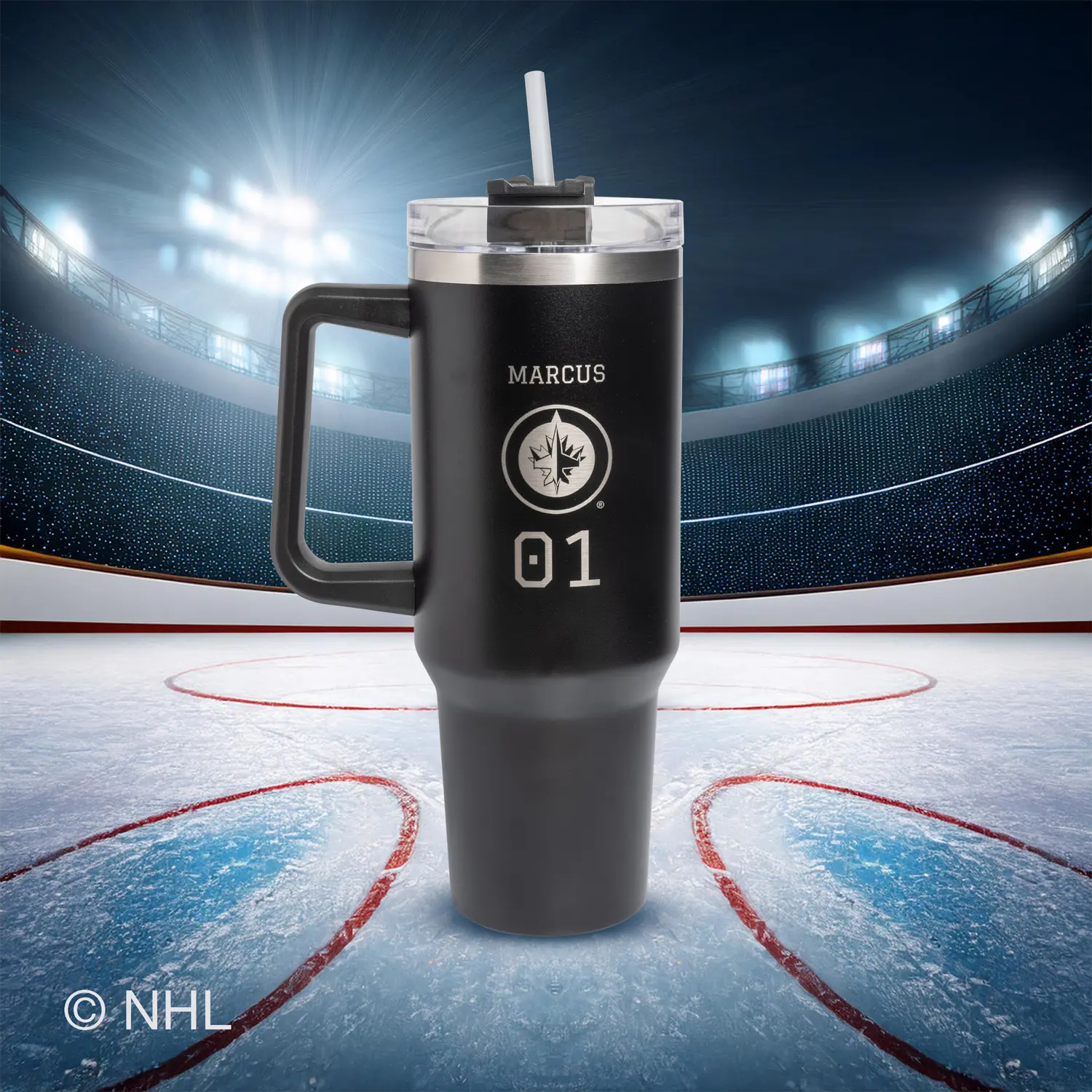 40oz.  NHL Stainless Steel Tumbler - Image 29