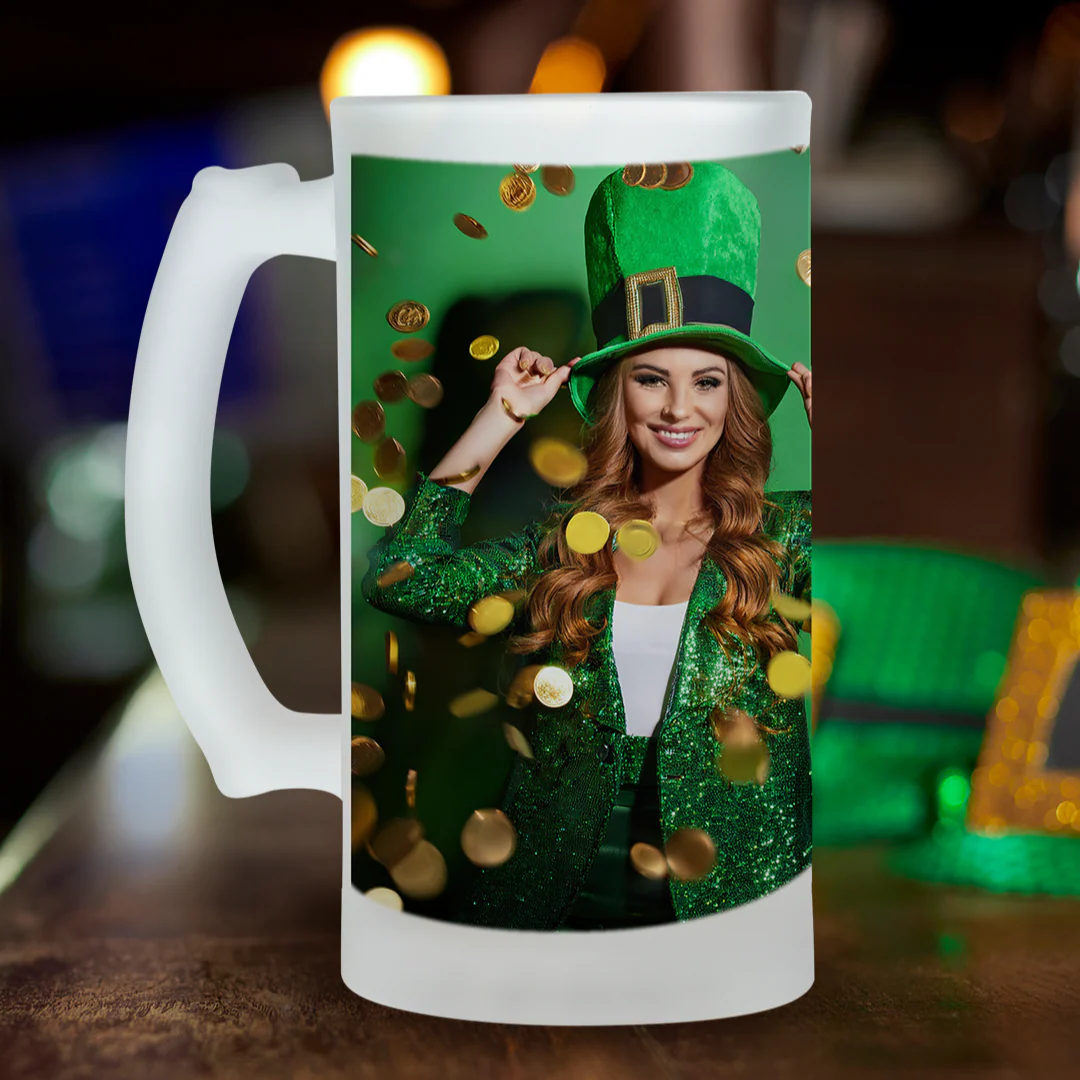 Frosted Beer Stein - Image 5