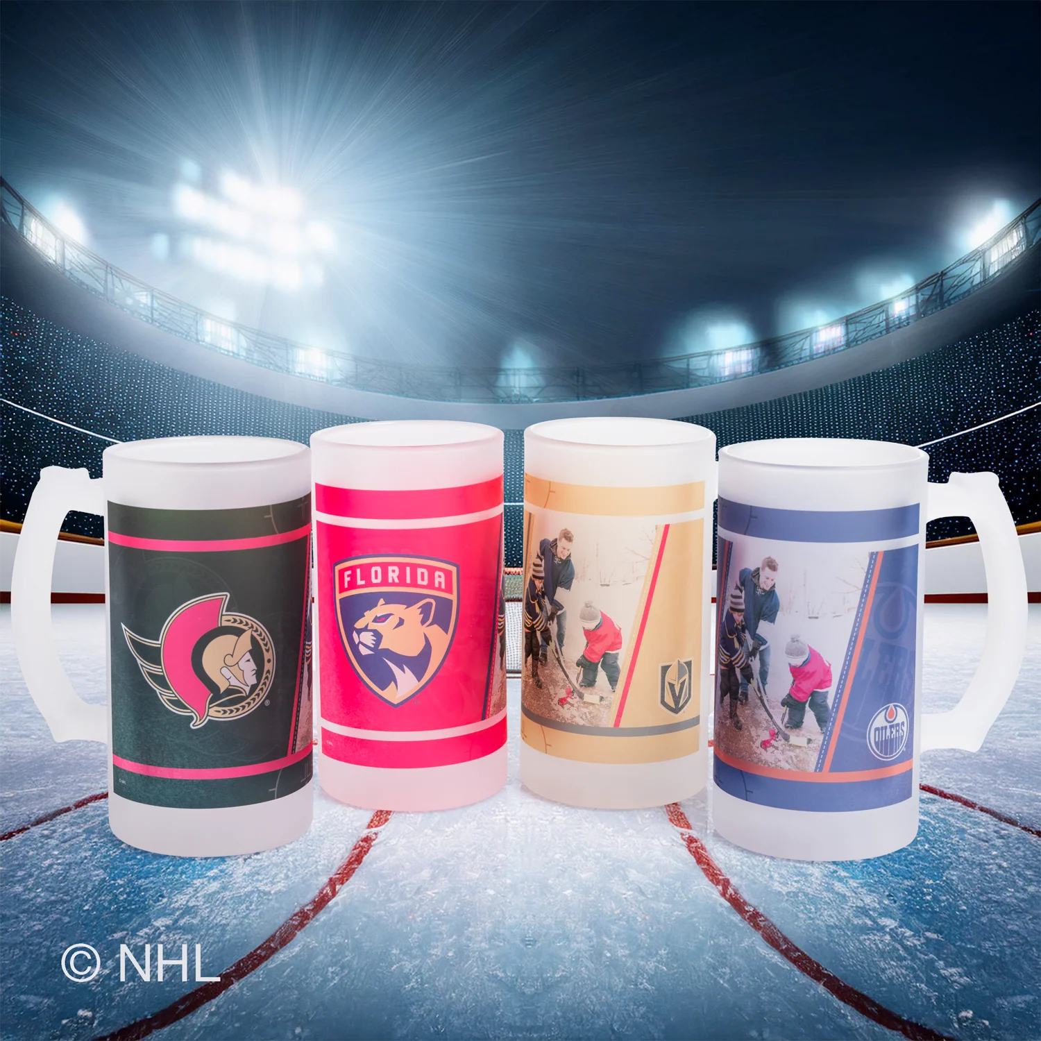 Frosted Beer Stein | Official NHL - Image 3