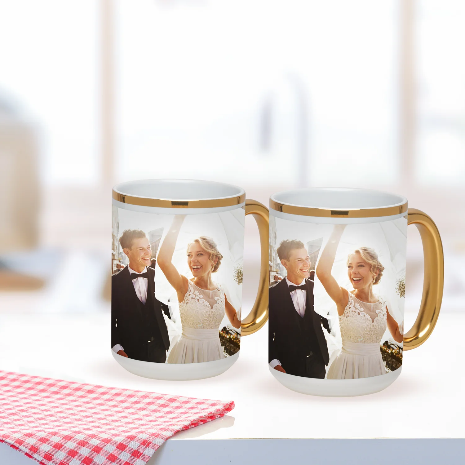 Gold Rimmed Mug - Image 3
