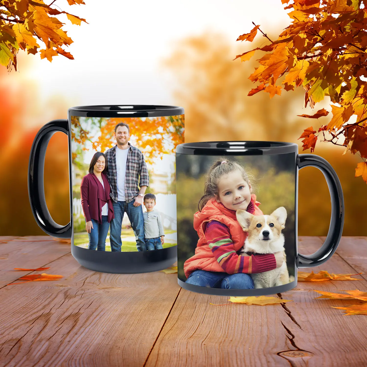 Personalized Black Mug - Image 3