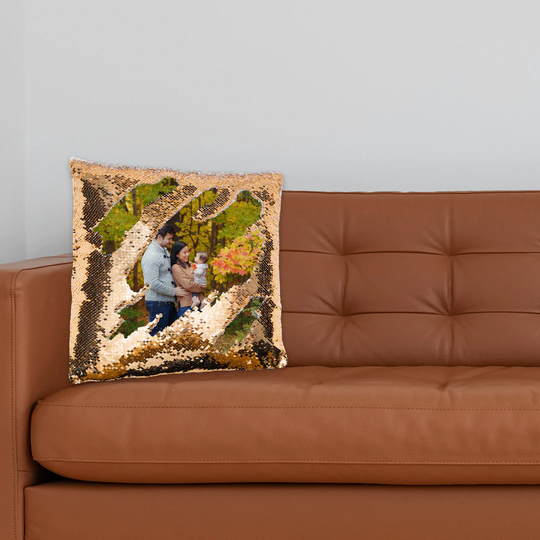 Sequin Pillow Cover - Image 4